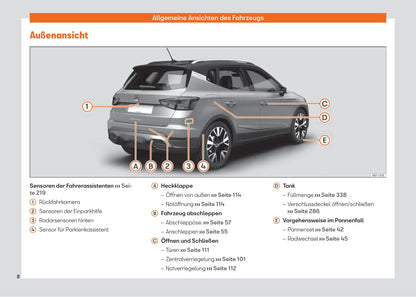 2021-2023 Seat Arona Bedienungsanleitung | Deutsch