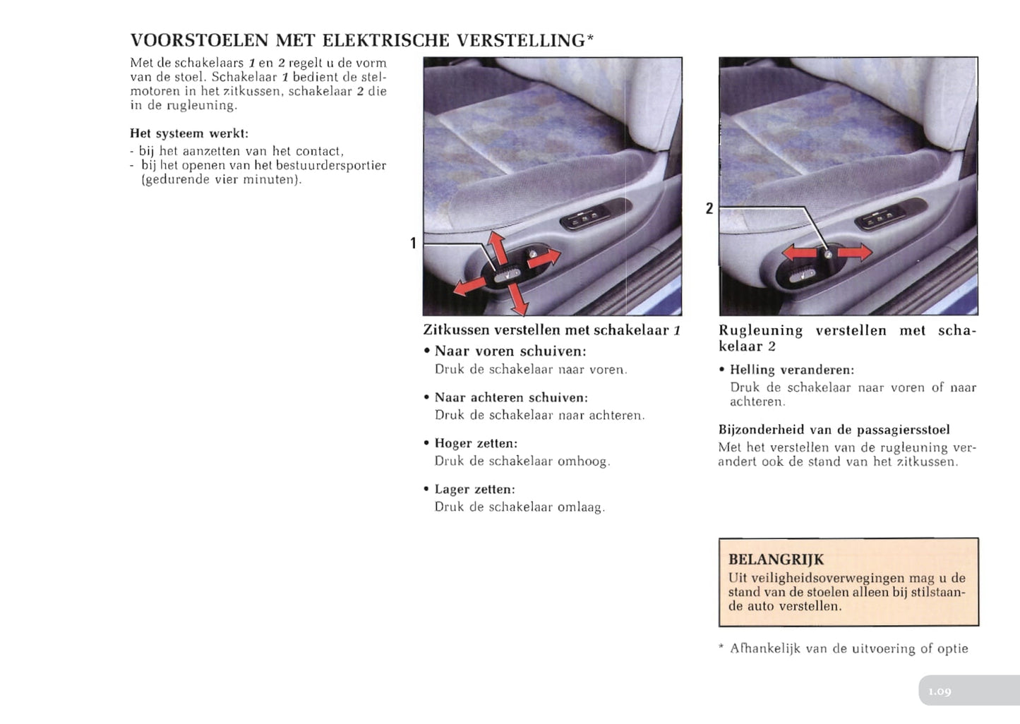 1996-1997 Renault Laguna Owner's Manual | Dutch