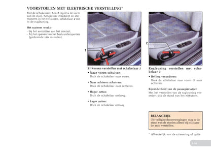 1996-1997 Renault Laguna Owner's Manual | Dutch