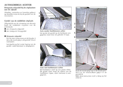 1996-1997 Renault Laguna Owner's Manual | Dutch