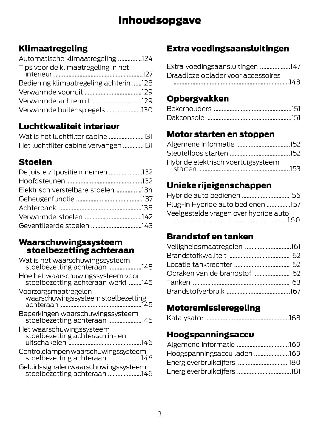 2021-2022 Ford Explorer Owner's Manual | Dutch