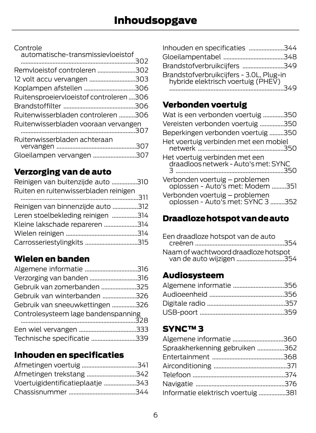 2021-2022 Ford Explorer Owner's Manual | Dutch