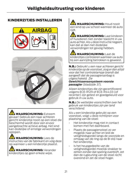 2021-2022 Ford Explorer Owner's Manual | Dutch