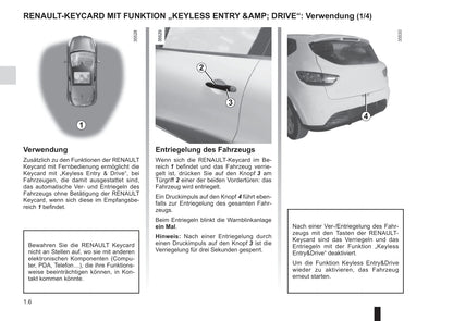 2016-2018 Renault Clio Owner's Manual | German