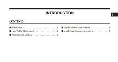 2007-2011 Dodge Caliber SRT4 Manuel du propriétaire | Anglais