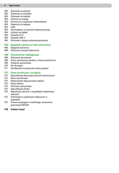 2019-2020 Skoda Octavia Gebruikershandleiding | Pools