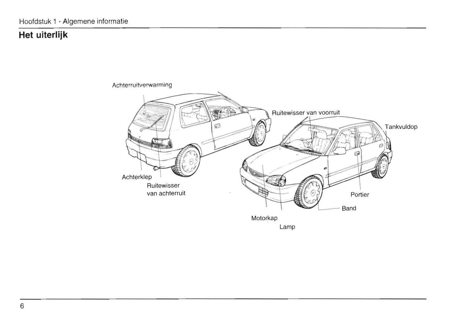 1989-2001 Daihatsu Cuore Gebruikershandleiding | Nederlands