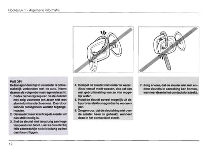 1989-2001 Daihatsu Cuore Gebruikershandleiding | Nederlands