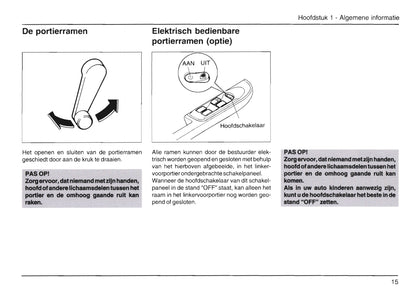 1989-2001 Daihatsu Cuore Gebruikershandleiding | Nederlands