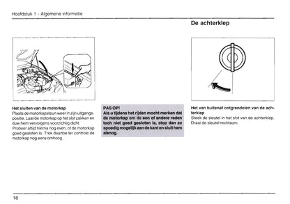 1989-2001 Daihatsu Cuore Gebruikershandleiding | Nederlands