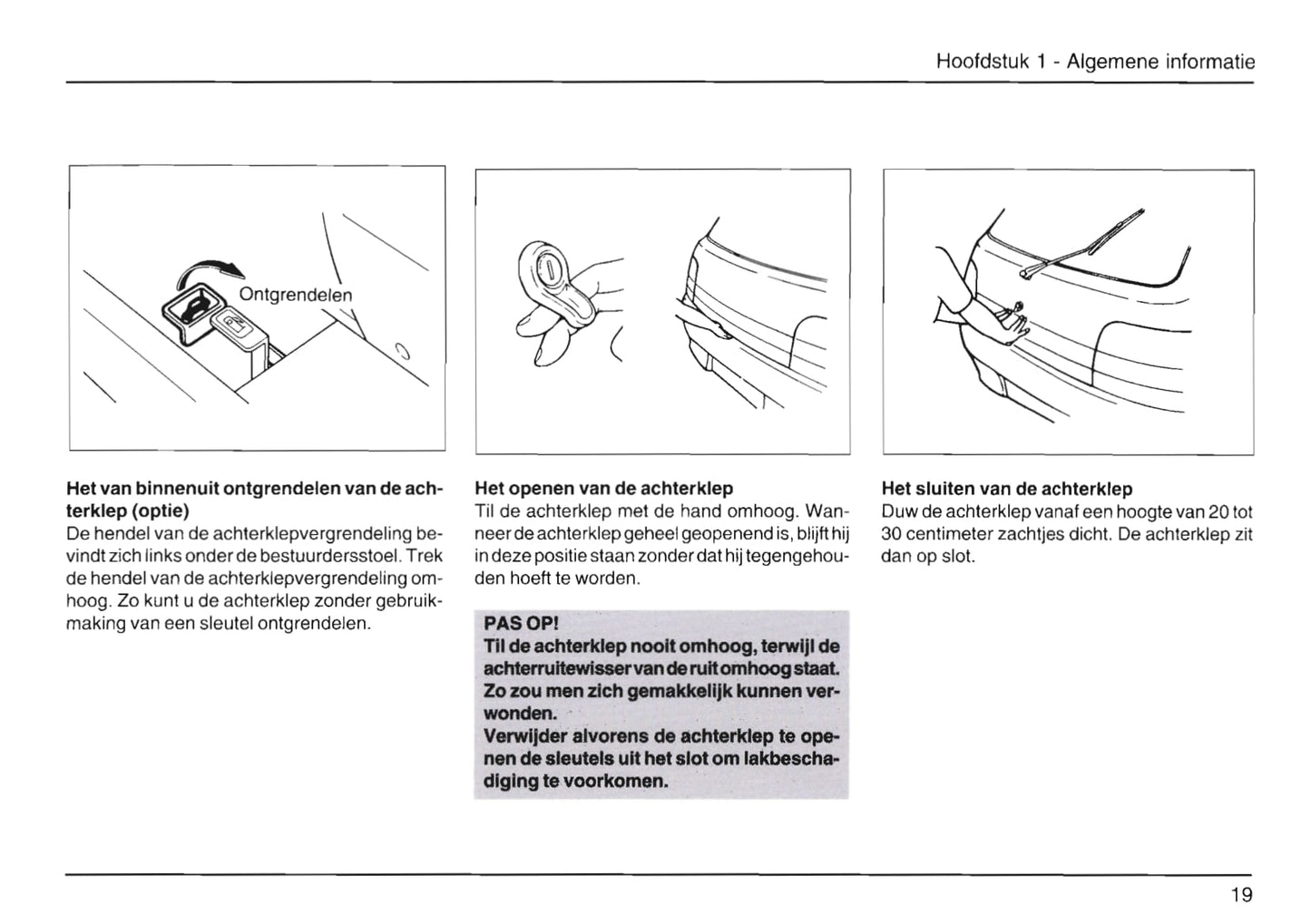 1989-2001 Daihatsu Cuore Gebruikershandleiding | Nederlands