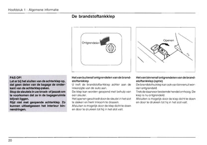 1989-2001 Daihatsu Cuore Gebruikershandleiding | Nederlands