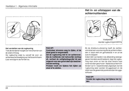 1989-2001 Daihatsu Cuore Gebruikershandleiding | Nederlands