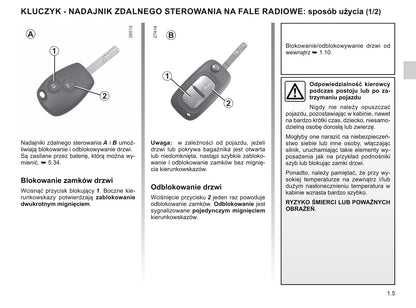 2019-2020 Renault Master Owner's Manual | Polish