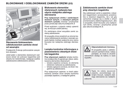 2019-2020 Renault Master Owner's Manual | Polish