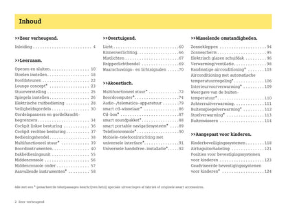 2003-2006 Smart Forfour Owner's Manual | Dutch