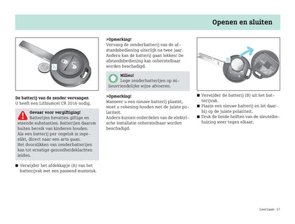 2003-2006 Smart Forfour Owner's Manual | Dutch