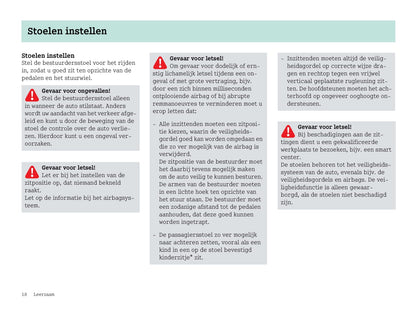 2003-2006 Smart Forfour Owner's Manual | Dutch