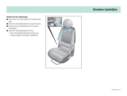 2003-2006 Smart Forfour Owner's Manual | Dutch