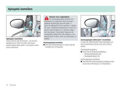 2003-2006 Smart Forfour Owner's Manual | Dutch