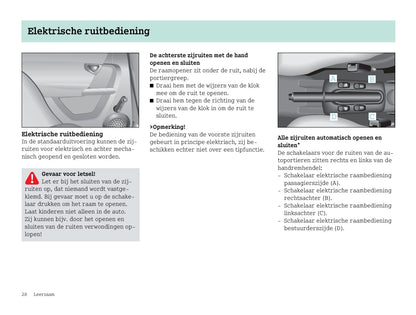 2003-2006 Smart Forfour Owner's Manual | Dutch