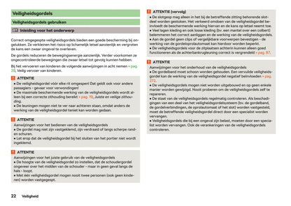 2017-2018 Skoda Karoq Owner's Manual | Dutch