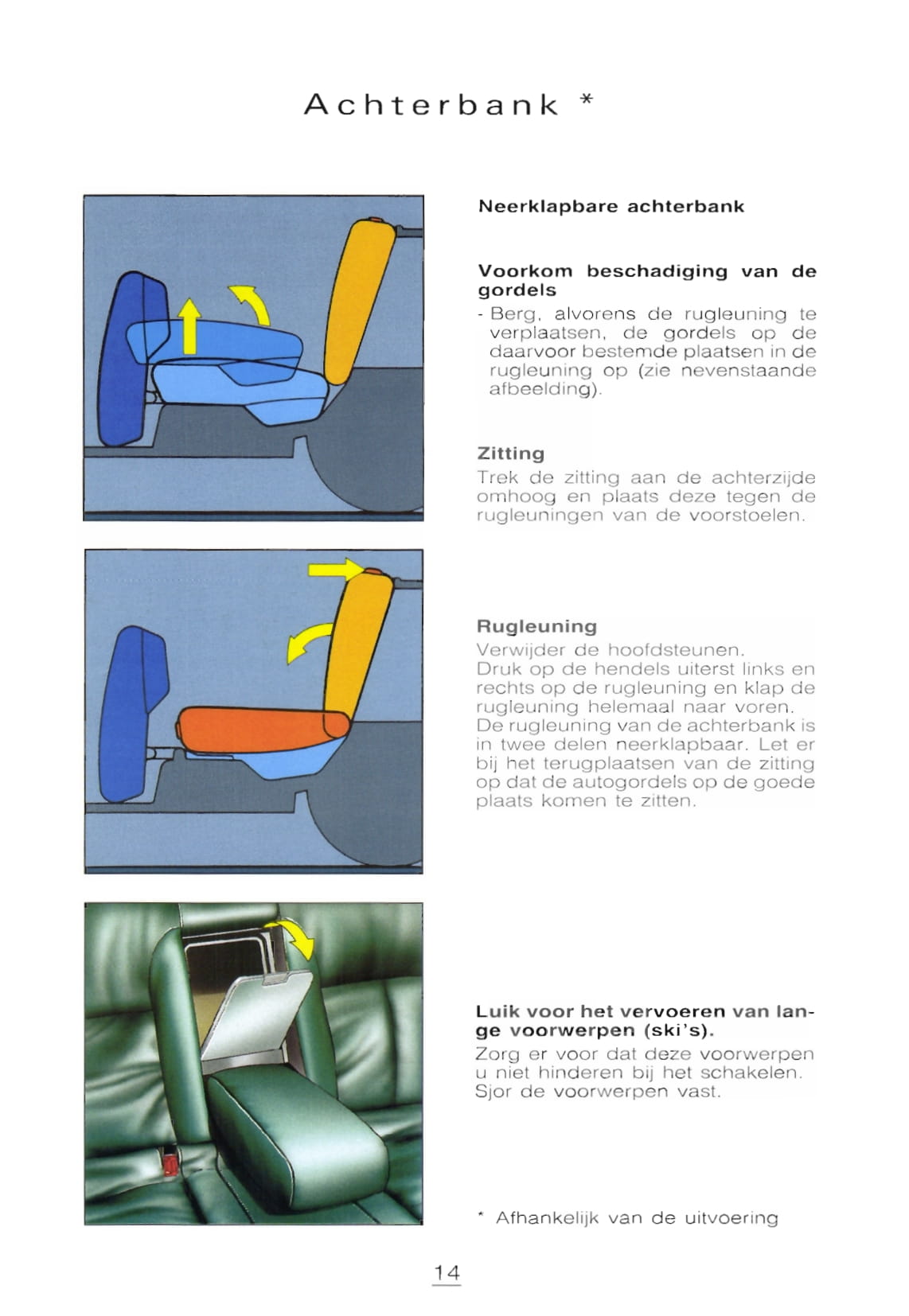 1996-1997 Citroën Xantia Bedienungsanleitung | Niederländisch