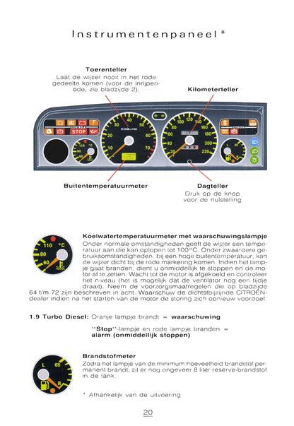 1996-1997 Citroën Xantia Bedienungsanleitung | Niederländisch