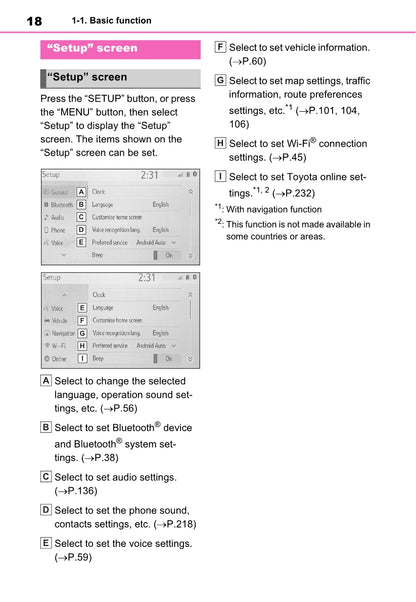 Toyota Rav4 Navigation / Multimediasysteem Owner's Manual 2019 - 2023