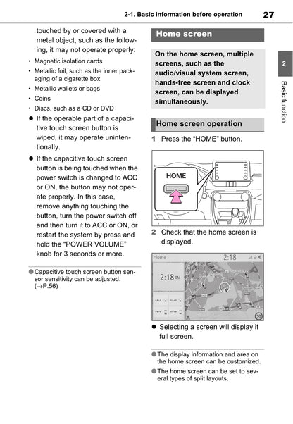 Toyota Rav4 Navigation / Multimediasysteem Owner's Manual 2019 - 2023