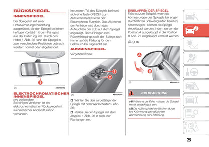 2016-2022 Abarth 595 Owner's Manual | German