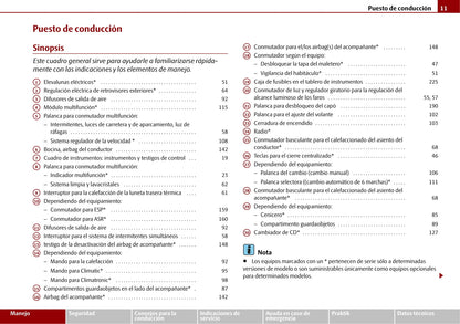 2009-2010 Skoda Roomster Owner's Manual | Spanish