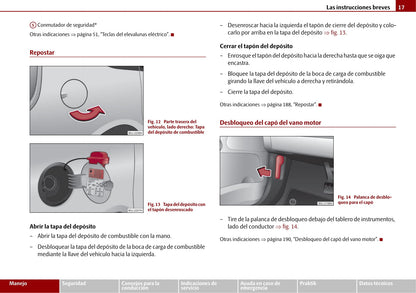 2009-2010 Skoda Roomster Owner's Manual | Spanish