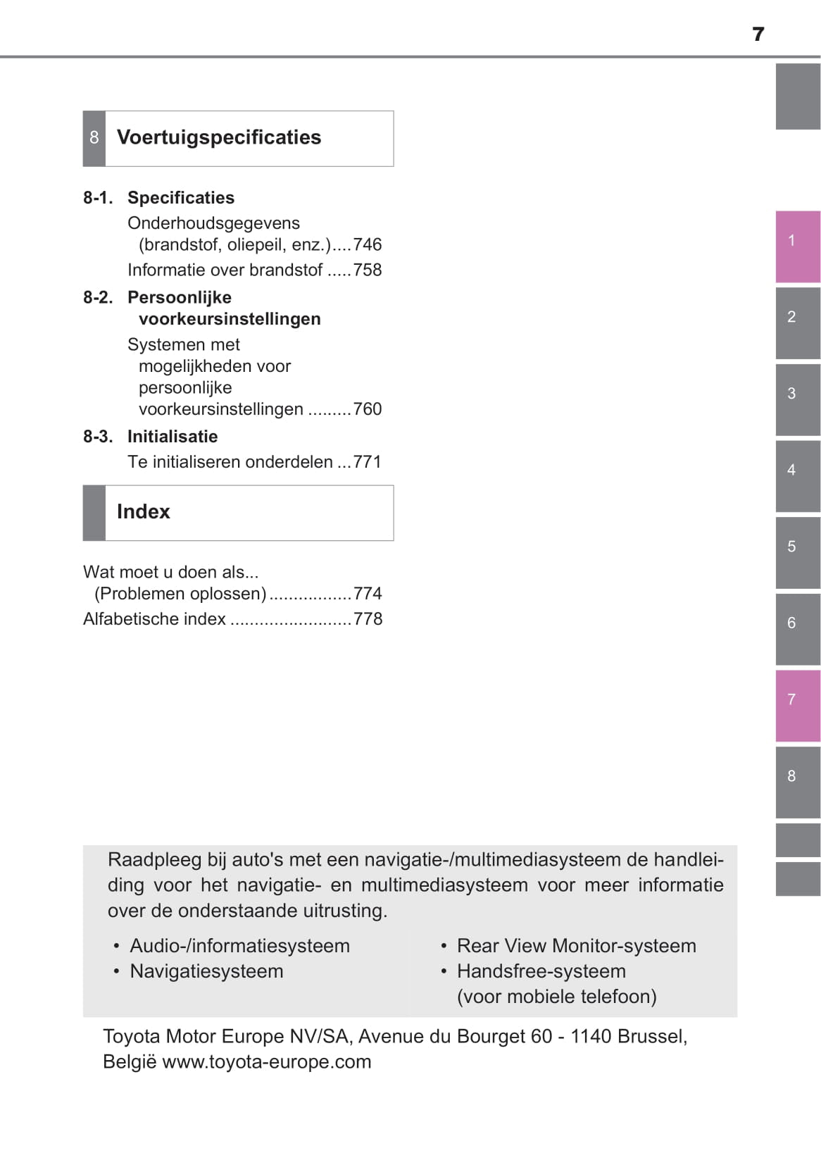 2019-2020 Toyota C-HR Hybrid Owner's Manual | Dutch