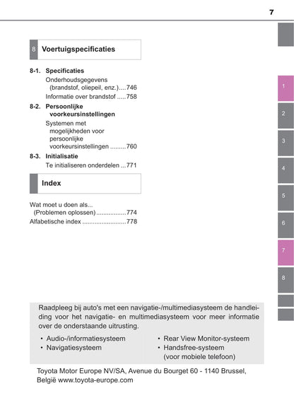 2019-2020 Toyota C-HR Hybrid Owner's Manual | Dutch