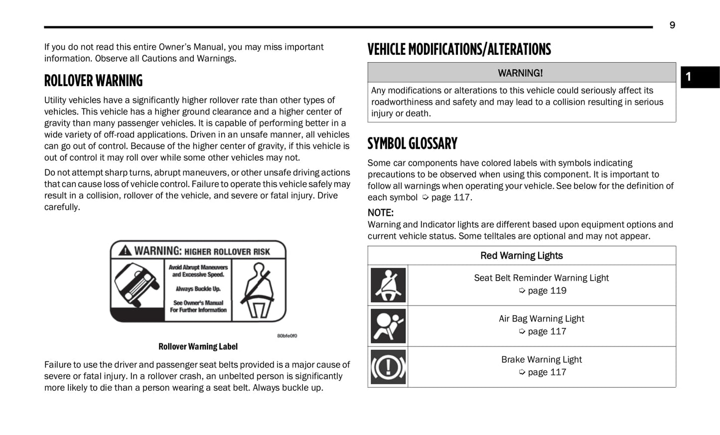 2022 Jeep Gladiator Owner's Manual | English