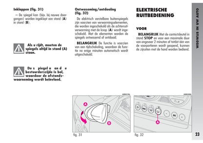 2002-2003 Alfa Romeo 156 GTA Owner's Manual | Dutch