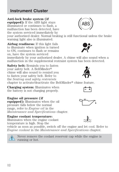 2007 Ford Mustang Owner's Manual | English