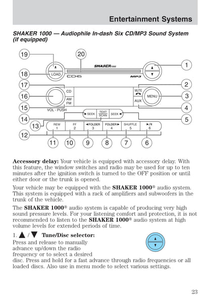 2007 Ford Mustang Owner's Manual | English