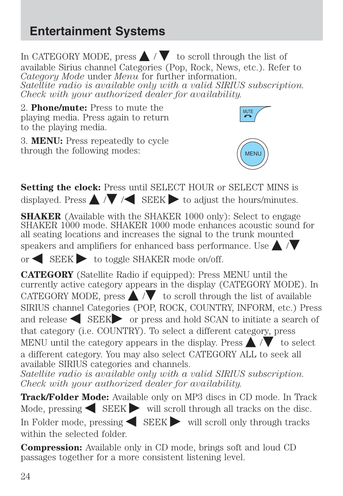 2007 Ford Mustang Owner's Manual | English