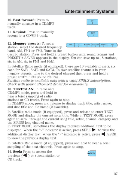 2007 Ford Mustang Owner's Manual | English