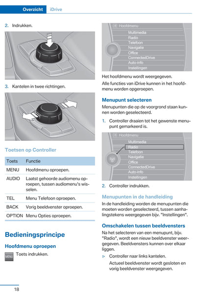 2015-2016 BMW 3 Series Bedienungsanleitung | Niederländisch