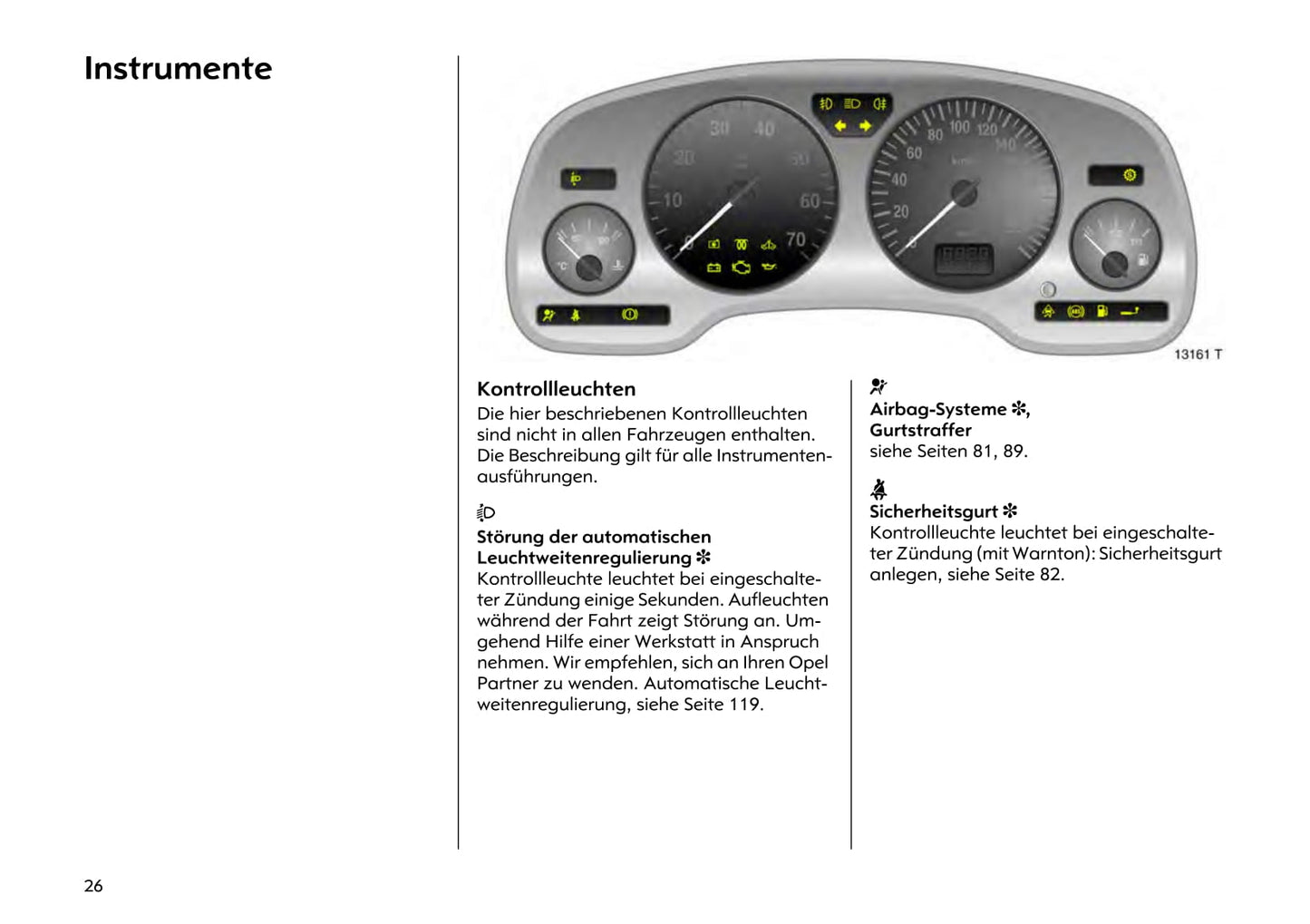 2000-2005 Opel Astra Gebruikershandleiding | Duits