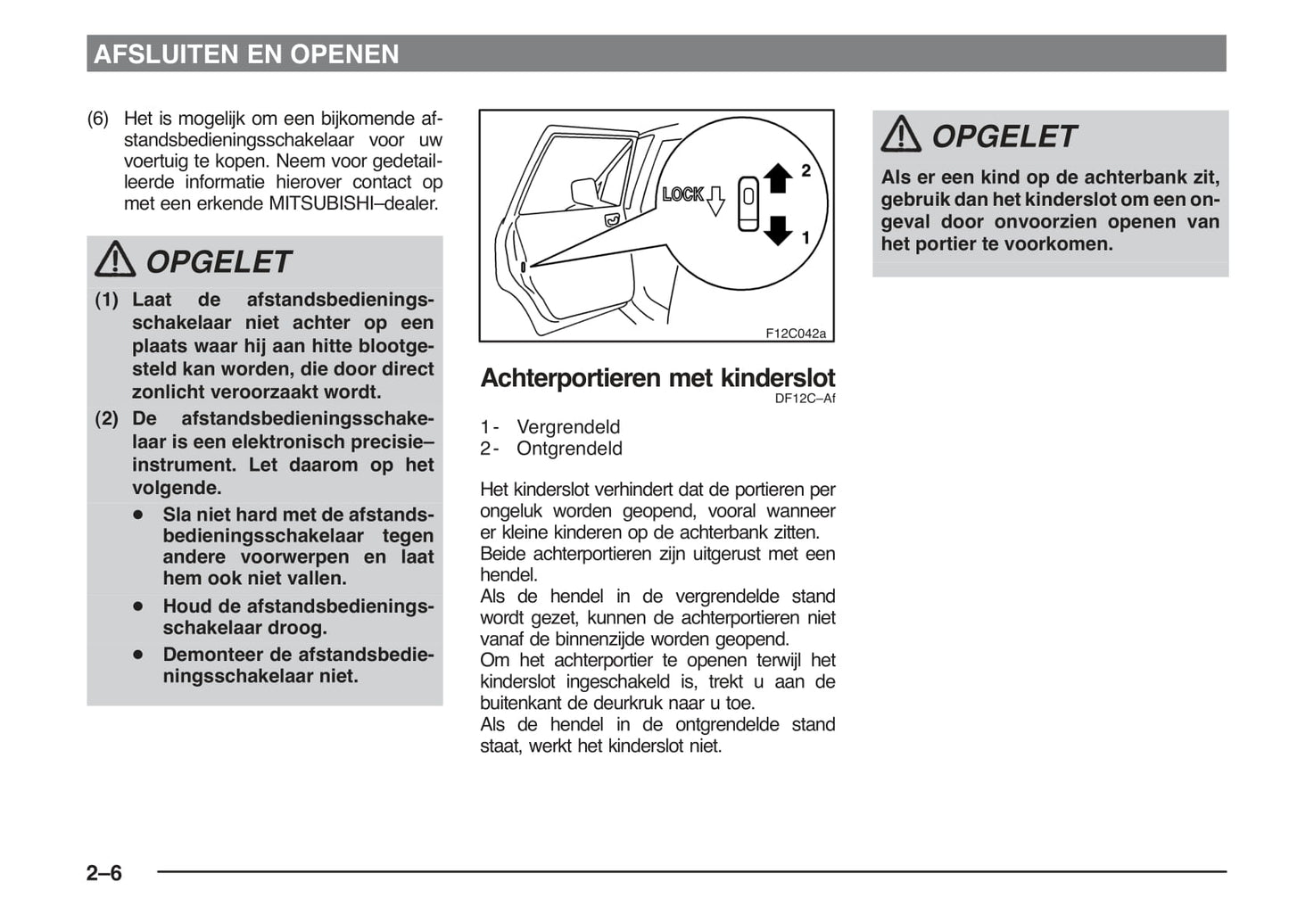 2002-2006 Mitsubishi Space Star Bedienungsanleitung | Niederländisch