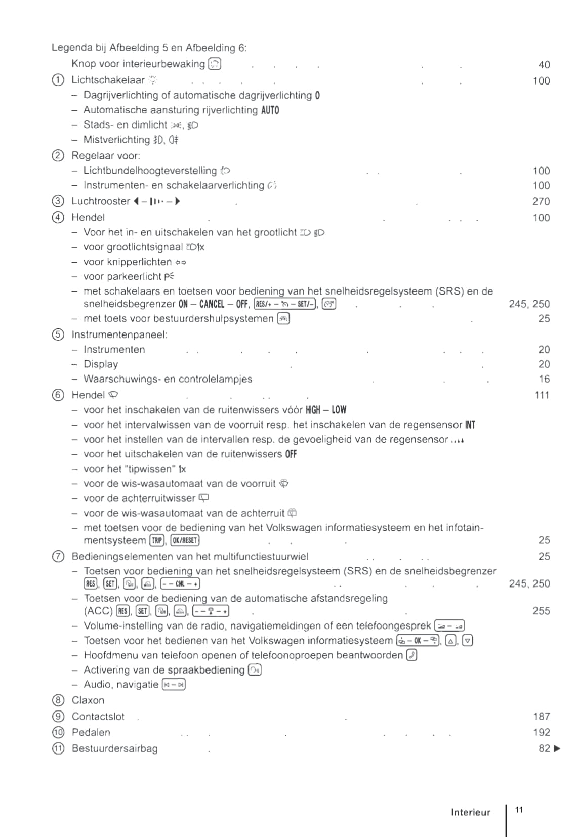 2015-2020 Volkswagen Caddy Owner's Manual | Dutch