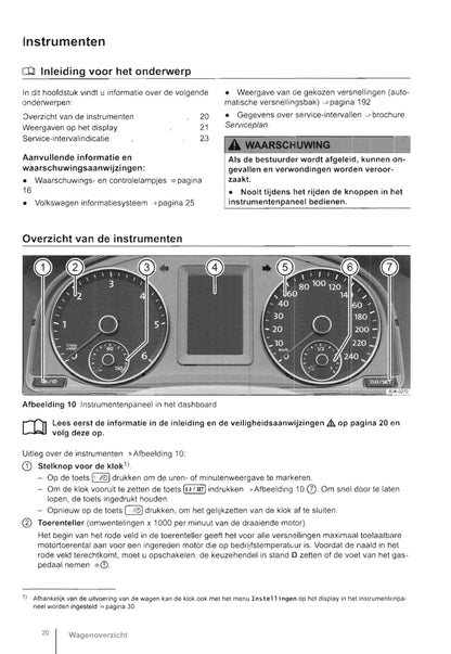 2015-2020 Volkswagen Caddy Owner's Manual | Dutch