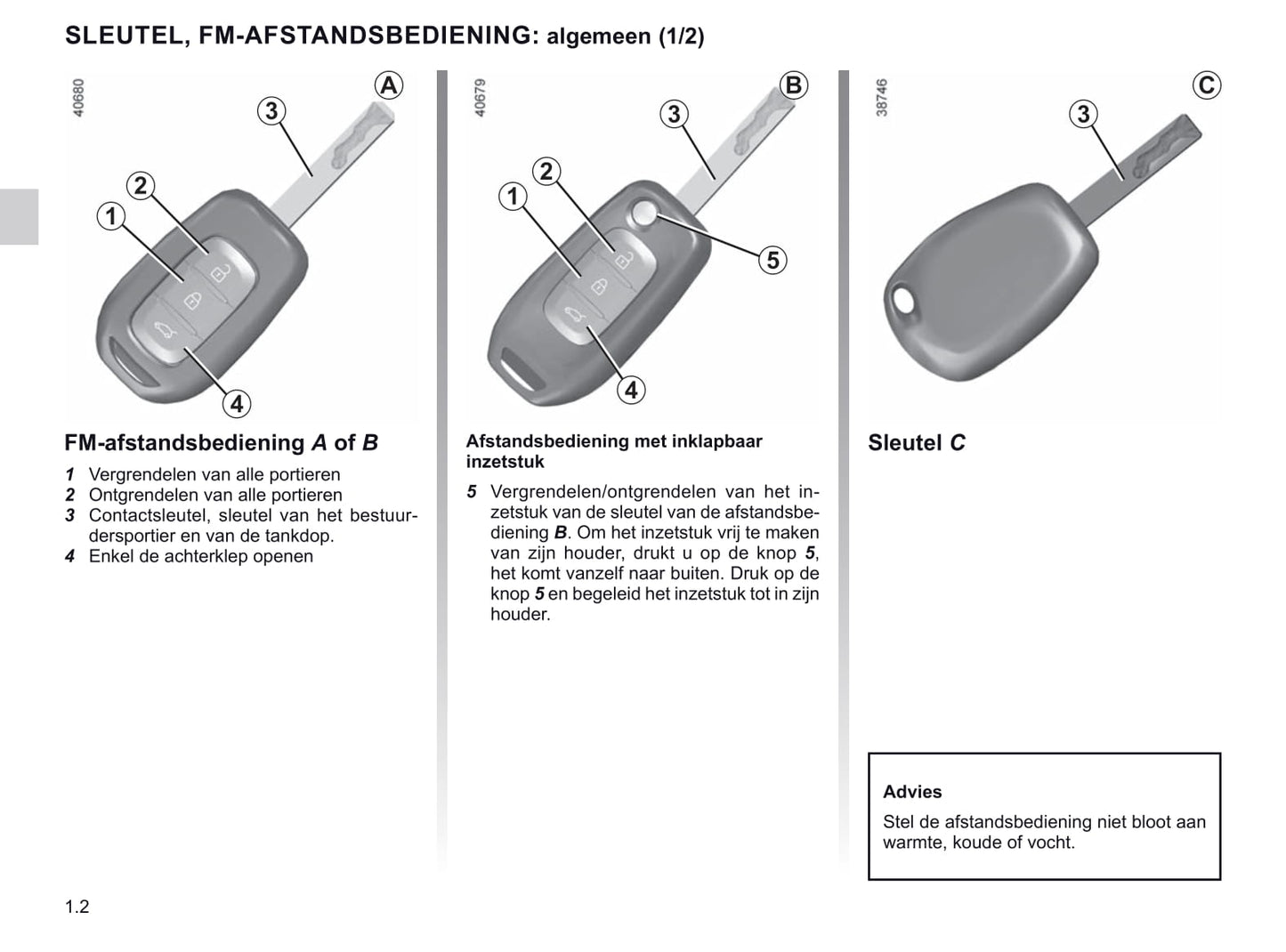 2019-2020 Renault Twingo Owner's Manual | Dutch