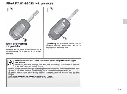 2019-2020 Renault Twingo Owner's Manual | Dutch