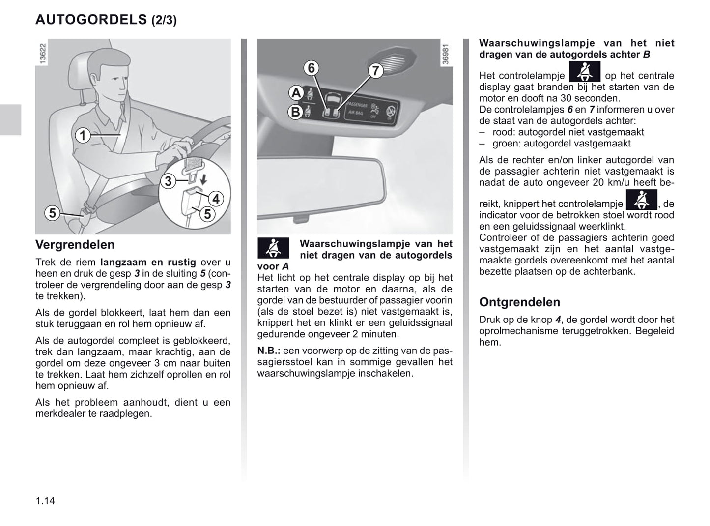 2019-2020 Renault Twingo Owner's Manual | Dutch