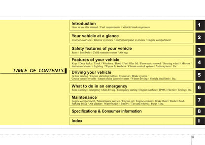 2015 Kia Cadenza Owner's Manual | English